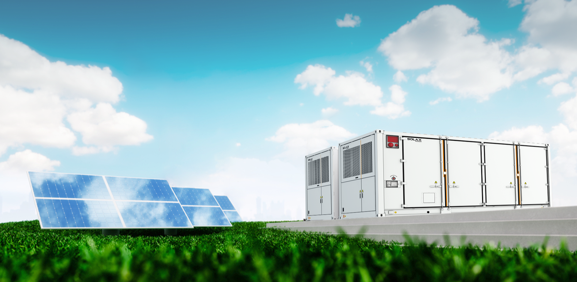 Solax utility-scale energy storage and solar solutions for power plants